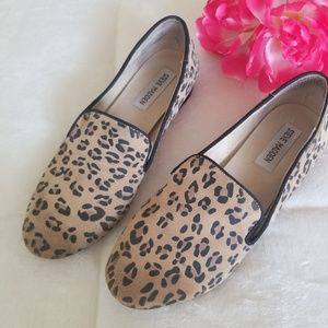 Steve Madden Leopard Loafers